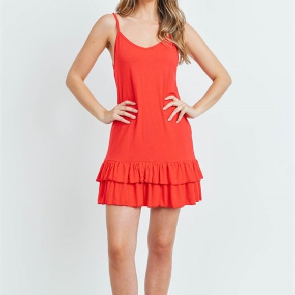 #19 Little Red mini dress - Picture 5 of 9